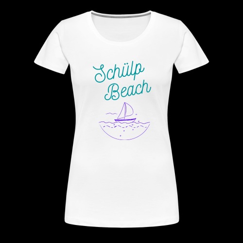Schülp Beach 6 - Frauen Premium T-Shirt