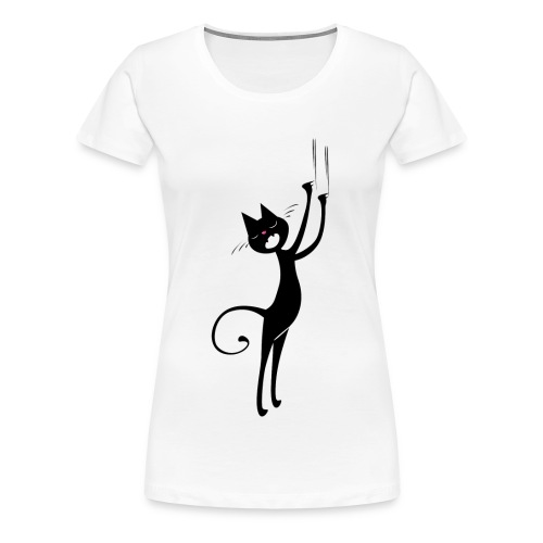 chatgriffeseul png - T-shirt Premium Femme