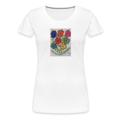 Flores - Camiseta premium mujer