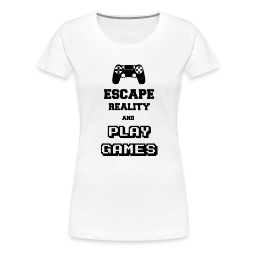 Play Games - T-shirt Premium Femme