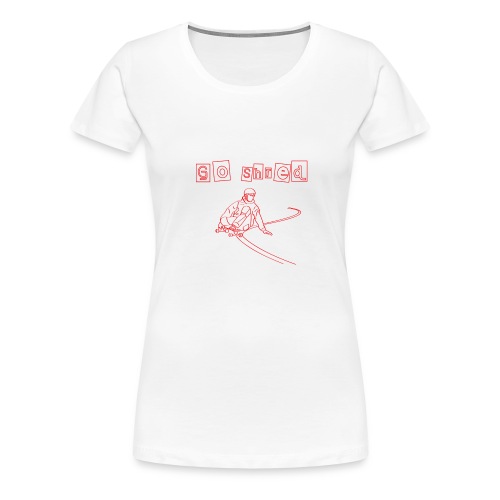 goshred - Women's Premium T-Shirt