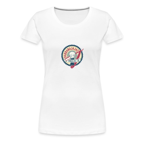 PARRANAJAJAT_logo-cmyk - Naisten premium t-paita
