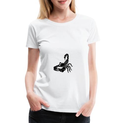 stylizowany skorpion - Koszulka damska Premium