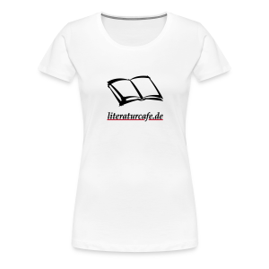 Buch literaturcafe.de - Frauen Premium T-Shirt