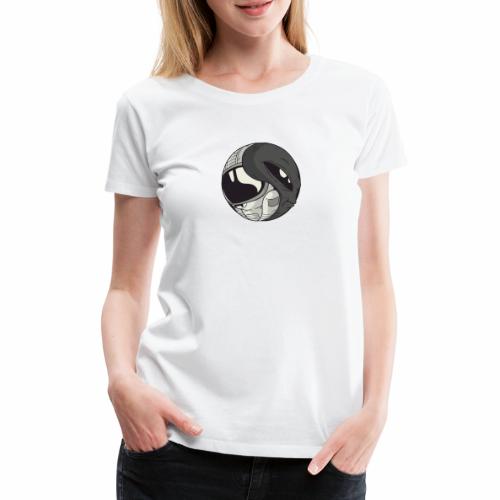 Yin Yang space Alien und Astronaut - Frauen Premium T-Shirt