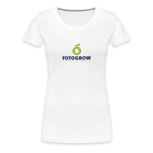 Fotogrow Logo - Frauen Premium T-Shirt