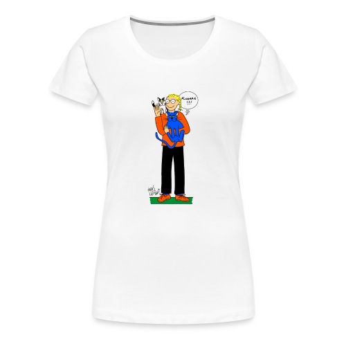 Khris-Léo et ses chats - T-shirt Premium Femme