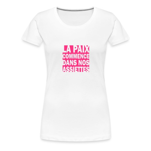 PAIX2 - T-shirt Premium Femme