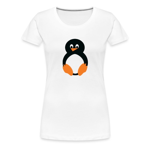 Pingvin - Premium-T-shirt dam
