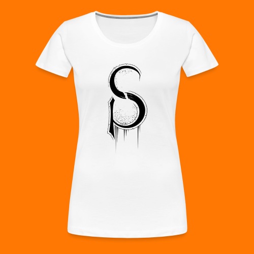 ASCP-sign-black transp - Women's Premium T-Shirt