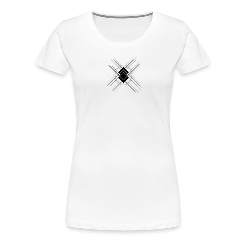 SicHat - TechLogo White Edition - Frauen Premium T-Shirt