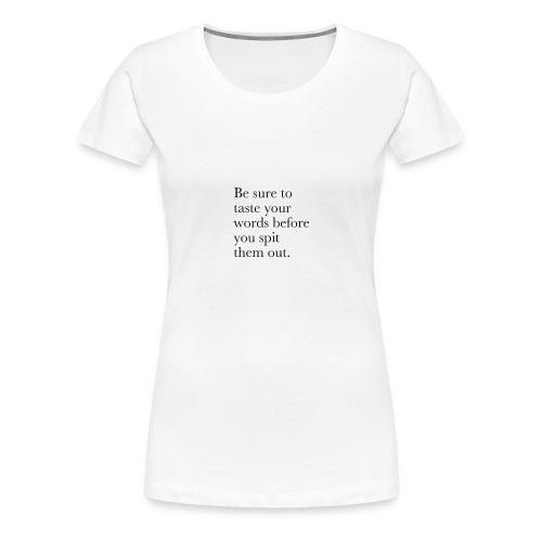 new life quotes - Women's Premium T-Shirt