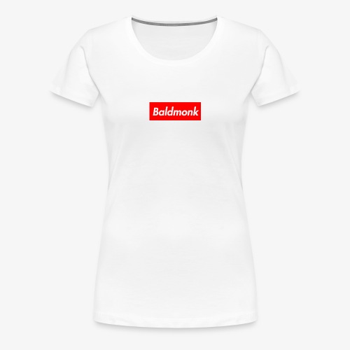 Baldmonk Box Logo - Women's Premium T-Shirt