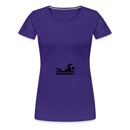 swimmer 297723 960 720FTU png - Women's Premium T-Shirt