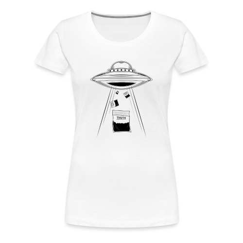 UFO thuts - T-shirt Premium Femme
