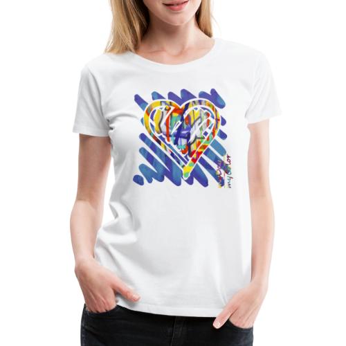 BlueLove - Frauen Premium T-Shirt