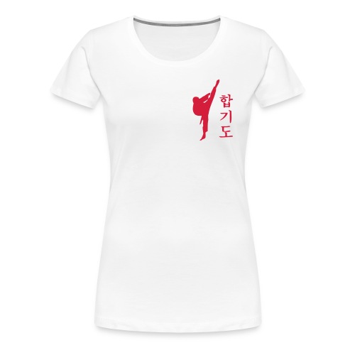 Hapkido Kick - Frauen Premium T-Shirt