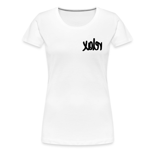 #relax #white - Frauen Premium T-Shirt
