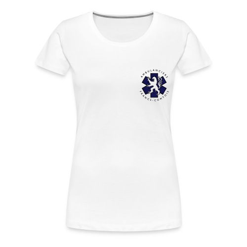 logo blue lion - T-shirt Premium Femme