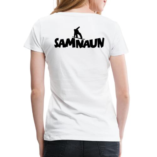 Samnaun Snowboarding Snowboarder Snowboarding - Frauen Premium T-Shirt
