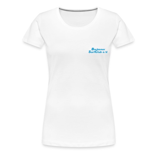 schrift_kurz - Frauen Premium T-Shirt