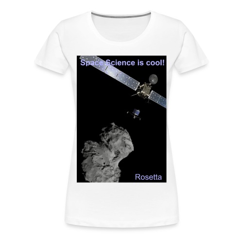 SpaceScienceisCool_Rosett - Frauen Premium T-Shirt