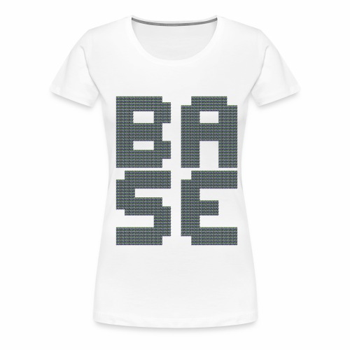 BASE TEE BLACK - Women's Premium T-Shirt