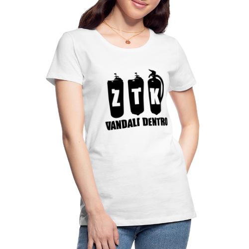 ZTK Vandali Dentro Morphing 1 - Women's Premium T-Shirt