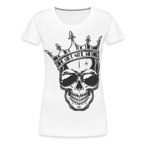 Kunterli Art meet skulls - #KUN-SKU-05 - Exzellent - Frauen Premium T-Shirt