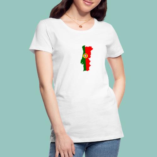 Si tu es fière d'être Portugais - T-shirt Premium Femme