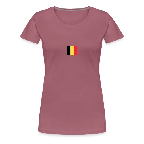 vlag be - Vrouwen Premium T-shirt