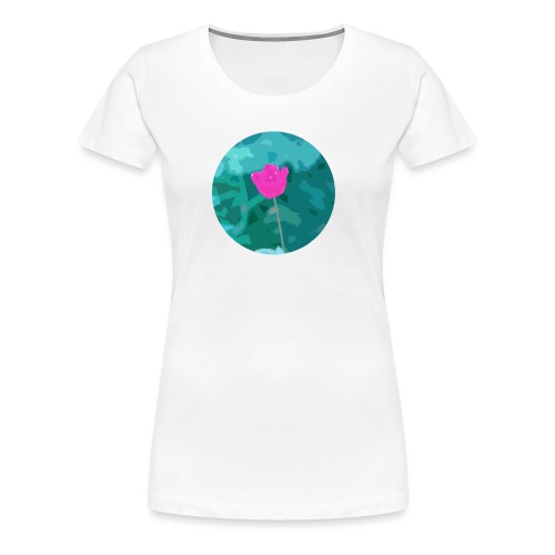 Flower power - Vrouwen Premium T-shirt