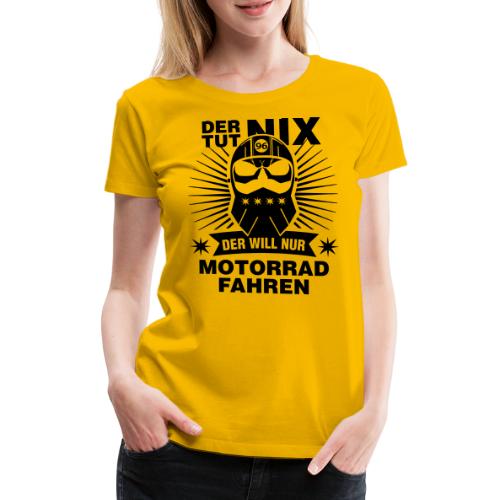 Star Rider Motorrad Motiv - Frauen Premium T-Shirt
