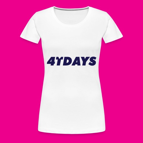 Original 4tdays logo - Vrouwen Premium T-shirt