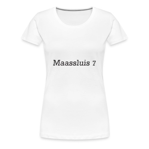 Maassluis 7Seven - Black Edition - Vrouwen Premium T-shirt