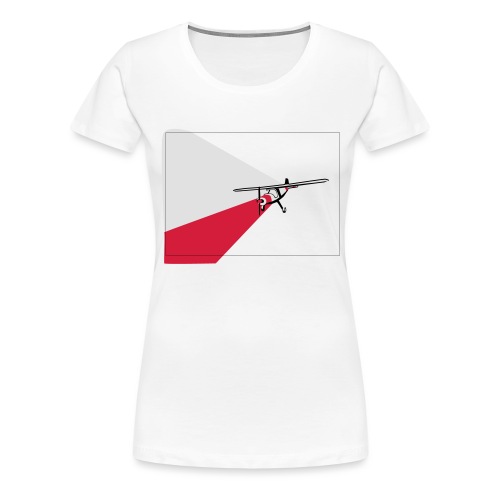 AVION TRICOLOR - Camiseta premium mujer