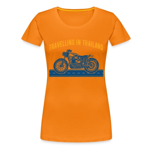 Travelling in Thailand by Motorbike - Frauen Premium T-Shirt