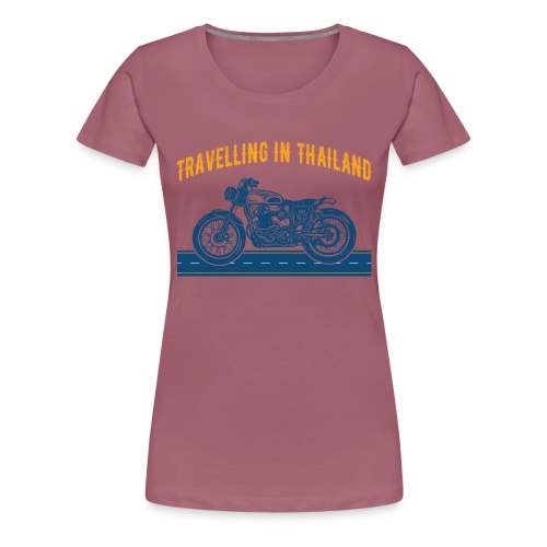 Travelling in Thailand by Motorbike - Frauen Premium T-Shirt