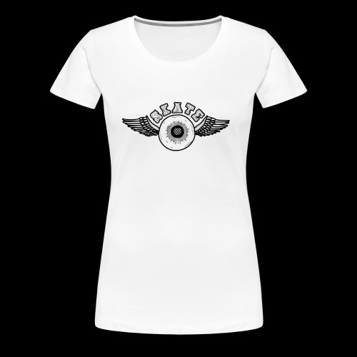Skate wings - Vrouwen Premium T-shirt