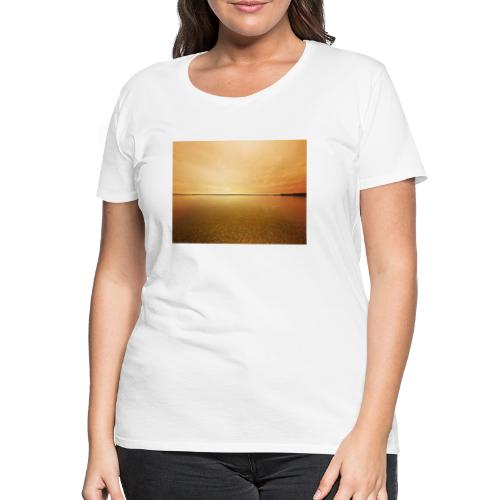 Sonnenuntergang am Ammersee - Frauen Premium T-Shirt