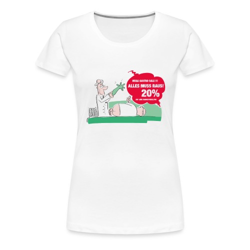 Darmspiegelung - Frauen Premium T-Shirt