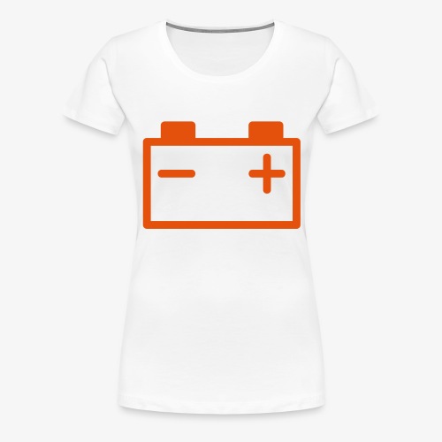 Batterij - Vrouwen Premium T-shirt