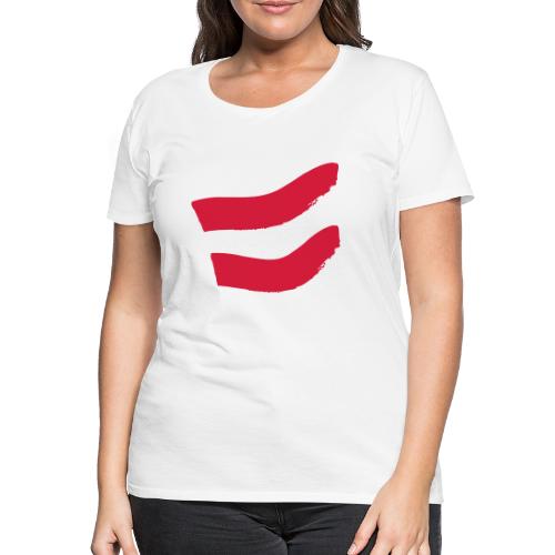 Strawanzer Blasmusik Flag - Frauen Premium T-Shirt