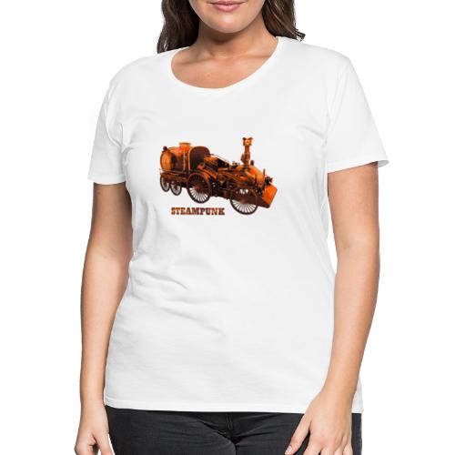 Steampunk Feuerwehr Retro Futurismus Fire - Frauen Premium T-Shirt