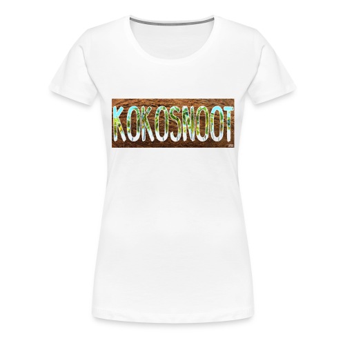 Kokosnoot - Vrouwen Premium T-shirt
