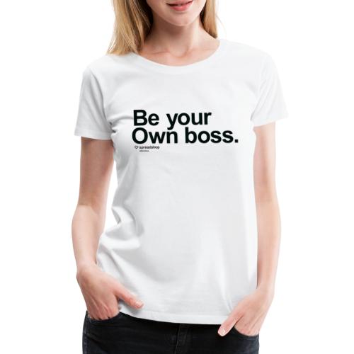 Boss - T-shirt Premium Femme