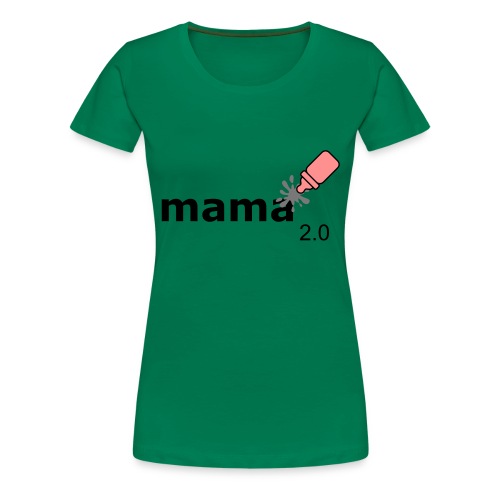 Mama_2-0 - Frauen Premium T-Shirt