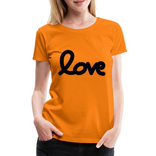 draw love - T-shirt Premium Femme