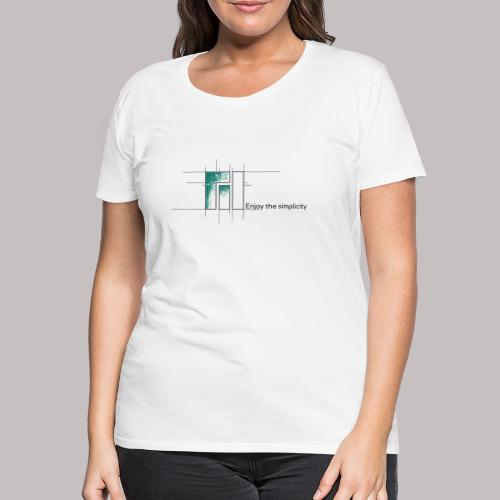 M1 ets N. - Frauen Premium T-Shirt