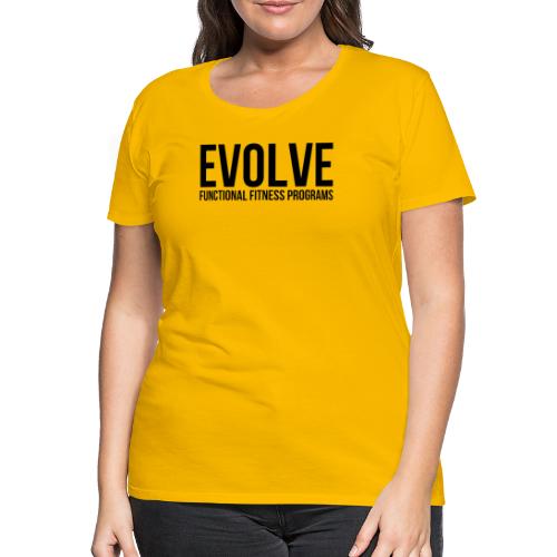 evolve - Premium-T-shirt dam